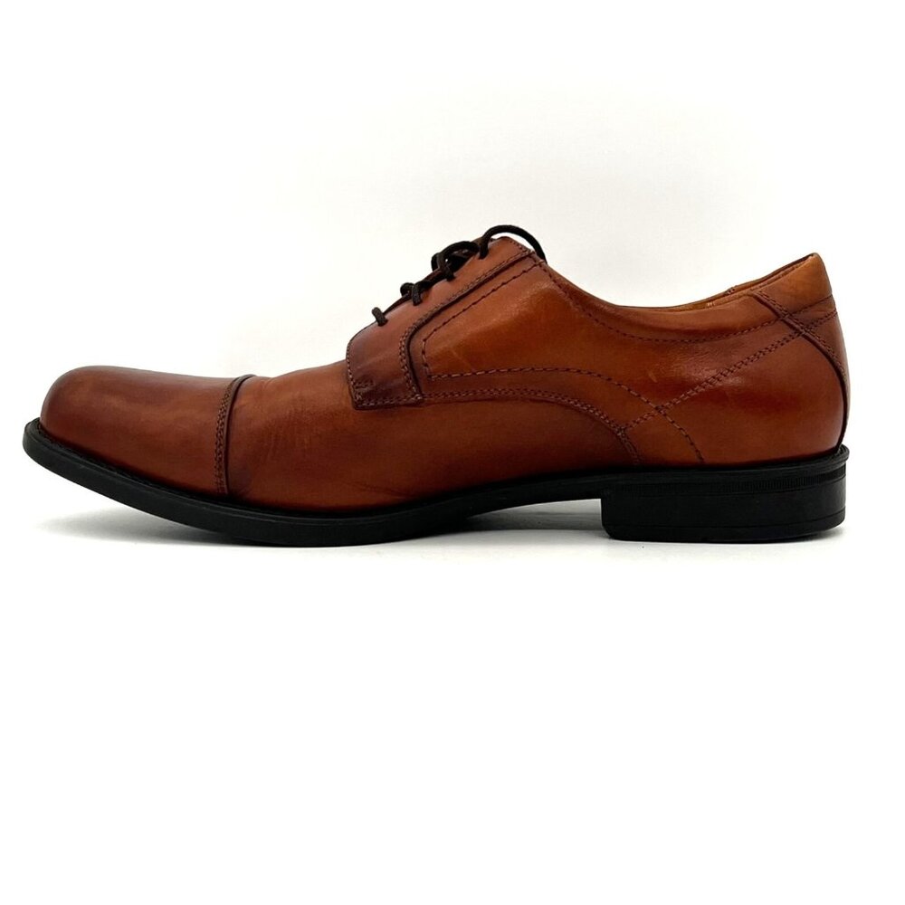 Florsheim Brown Leather Mens Dress Shoes Size 12D Comfortech Ortholite Sole - Picture 8 of 16
